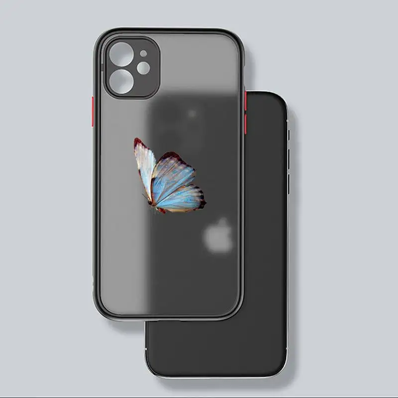 Flying Butterfly Phone Case matte transparent For iphone 7 8 11 12 plus mini x xs xr pro max cover high quality Anti-fall shell 
Flying Butterfly Phone Case matte transparent For iphone 7 8 11 12 plus mini x xs xr pro max cover high quality Anti-fall shell