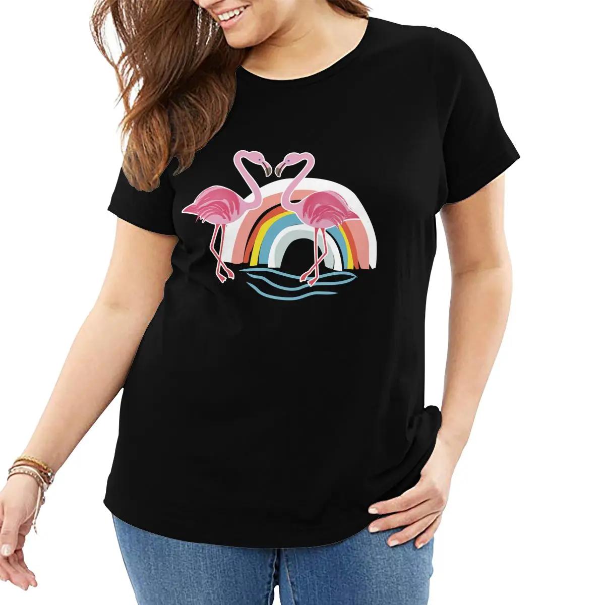 Women's Plus Size Top Tees Cotton T-Shirts Woman's T Shirts Oversized Large Loose Graphic T-Shirt Female Short Sleeve Clothing
Women's Plus Size Top Tees Cotton T-Shirts Woman's T Shirts Oversized Large Loose Graphic T-Shirt Female Short Sleeve Clothing
