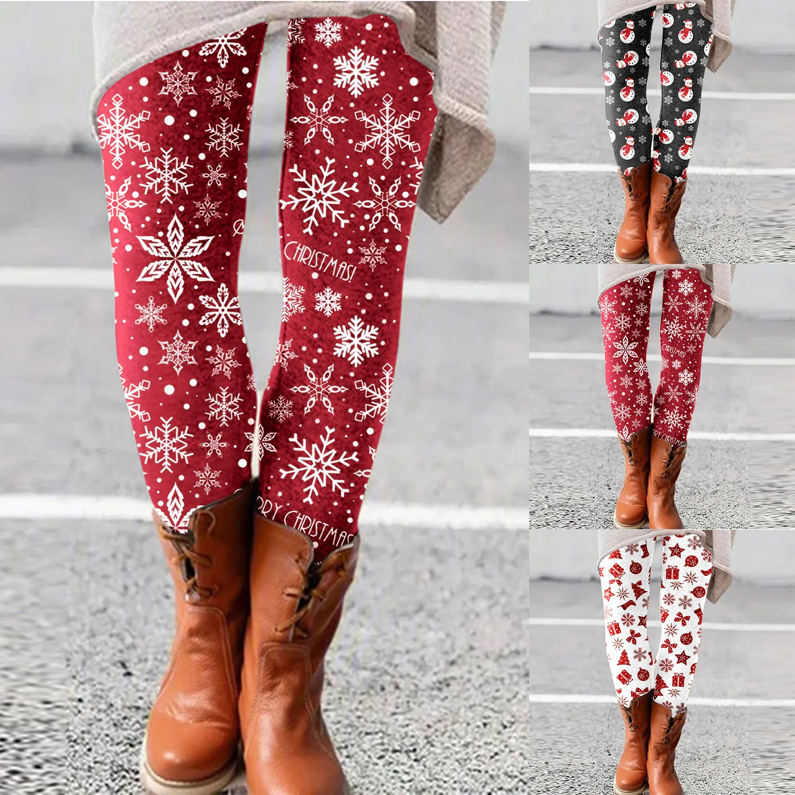christmas leggings for women Snowflake Printed Elastic All-match Slim Casual Long Boot Pants Leggings Ladies Xmas Trousers 2022
christmas leggings for women Snowflake Printed Elastic All-match Slim Casual Long Boot Pants Leggings Ladies Xmas Trousers 2022