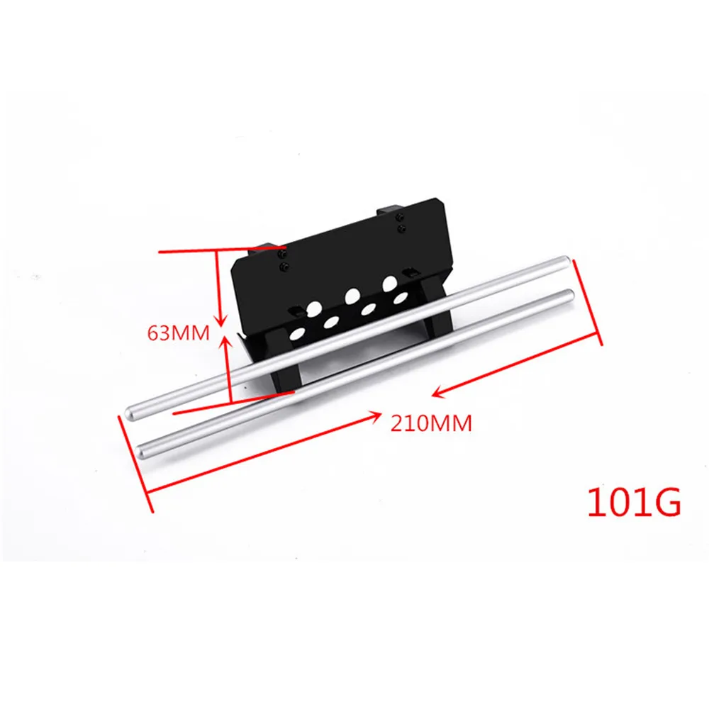  Guard Metal Rear Bumper Bar Chassis for 1/10 1/8 TRX6 TRX4 Benz G500 G63 Upgrade Parts
Guard Metal Rear Bumper Bar Chassis for 1/10 1/8 TRX6 TRX4 Benz G500 G63 Upgrade Parts
