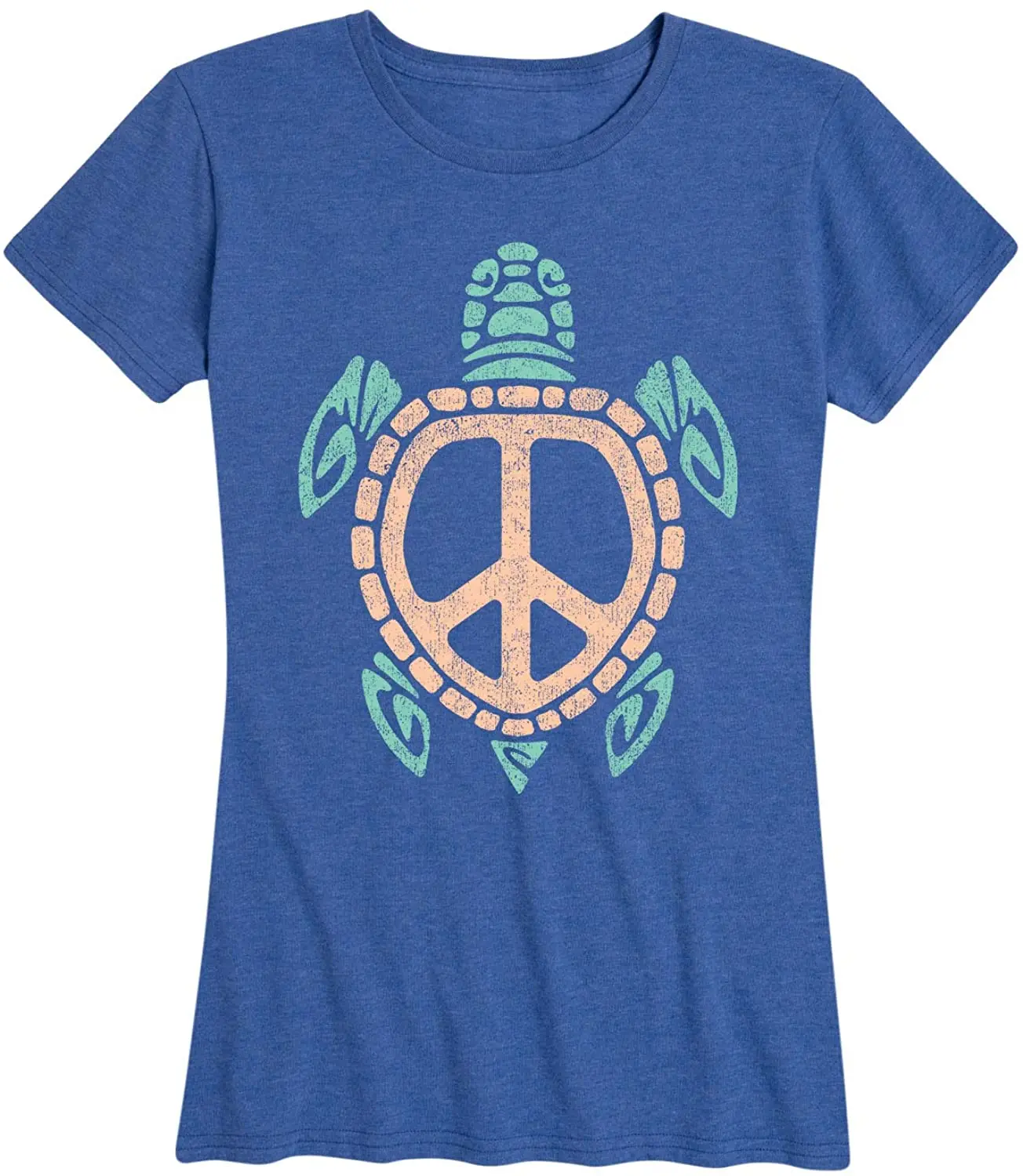 

Peace Sign Sea Turtle - Women's Short Sleeve Graphic T-Shirt 2020 Summer New Arrivals Harajuku T Shirts Breathable Tshirt