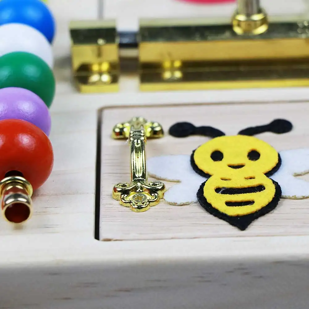 EDUBUSYIU Baby busy board montessori toy for kids toddler diy wood toy elements parts Busy Board Toys Kids Early Education 
EDUBUSYIU Baby busy board montessori toy for kids toddler diy wood toy elements parts Busy Board Toys Kids Early Education