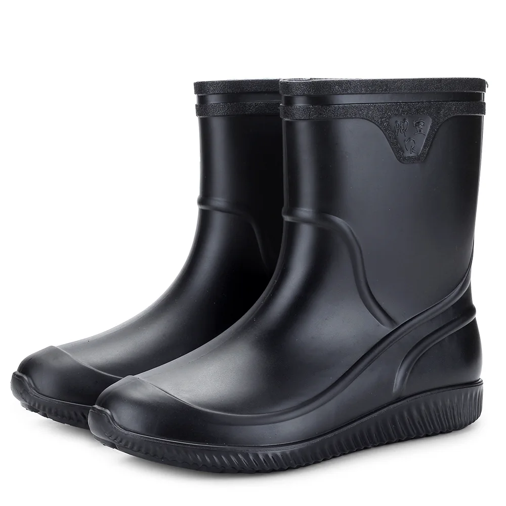 2019 Non-slip Waterproof Rain Boots Thick Plastic Men Boots Men Shoes Zapatos De Hombre Men Shoes Work Boots Fishing Shoes
2019 Non-slip Waterproof Rain Boots Thick Plastic Men Boots Men Shoes Zapatos De Hombre Men Shoes Work Boots Fishing Shoes