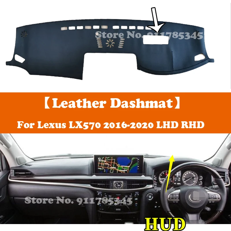 Suede Leather Dashmat Accessories Car-Styling Dashboard Covers Pad Sunshade For Lexus LX570 LX 570 450D 2016 2017 2018 2019 2020
Suede Leather Dashmat Accessories Car-Styling Dashboard Covers Pad Sunshade For Lexus LX570 LX 570 450D 2016 2017 2018 2019 2020