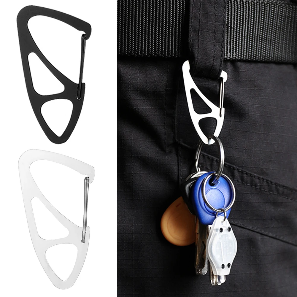 10pcs Climbing Carabiner Portable Mountaineering Hanging Hooks Multi-functional Lock Buckle for Outdoor Camping Keychain Rings 
10pcs Climbing Carabiner Portable Mountaineering Hanging Hooks Multi-functional Lock Buckle for Outdoor Camping Keychain Rings