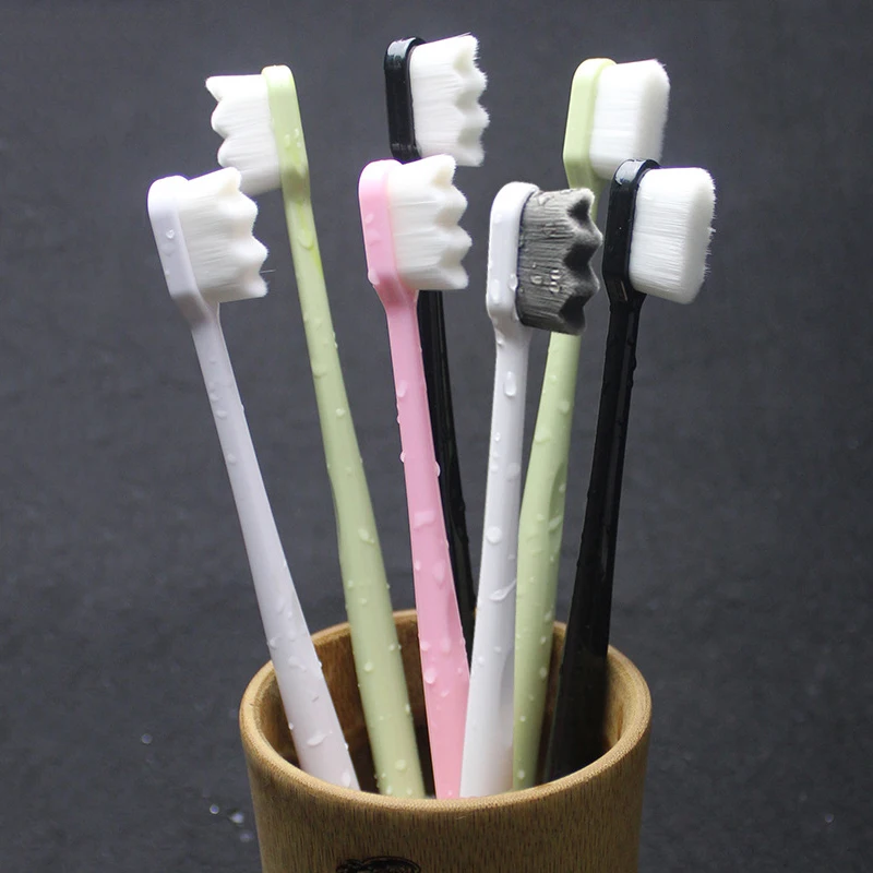 4PCS Micro Nano Toothbrush WM24 Solid Color Toothbrush Wavy Super Soft Dental Oral Care Clean Bristle Dental Oral Care Brush
4PCS Micro Nano Toothbrush WM24 Solid Color Toothbrush Wavy Super Soft Dental Oral Care Clean Bristle Dental Oral Care Brush