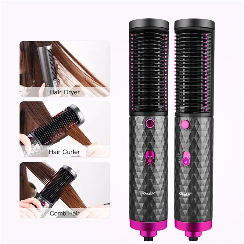 3 In1 Multifunctional Styling Salon Hair Dryer Comb Straightening Curling Temperature Control Hair Blower Brush Wet Dry Use
3 In1 Multifunctional Styling Salon Hair Dryer Comb Straightening Curling Temperature Control Hair Blower Brush Wet Dry Use
