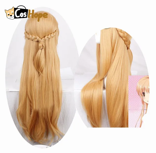 Asuna Yuuki Cosplay Wig Sword Art Online Brown Long Straight Anime Wigs Heat Resistant Synthetic Wigs Halloween Cosplay Women
Asuna Yuuki Cosplay Wig Sword Art Online Brown Long Straight Anime Wigs Heat Resistant Synthetic Wigs Halloween Cosplay Women