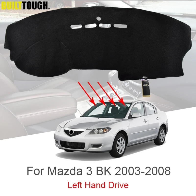 Крышка приборной панели автомобиля коврик для защита от УФ лучей Mazda 3 Mazda3 M3 BK 2003
