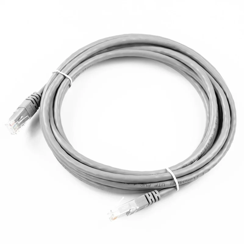 50pcs/lot CAT6 RJ45/RJ45 UTP PVC grey network cable 3M style network jumper cable 3m long Patch Cord Twisted pair jumper
50pcs/lot CAT6 RJ45/RJ45 UTP PVC grey network cable 3M style network jumper cable 3m long Patch Cord Twisted pair jumper