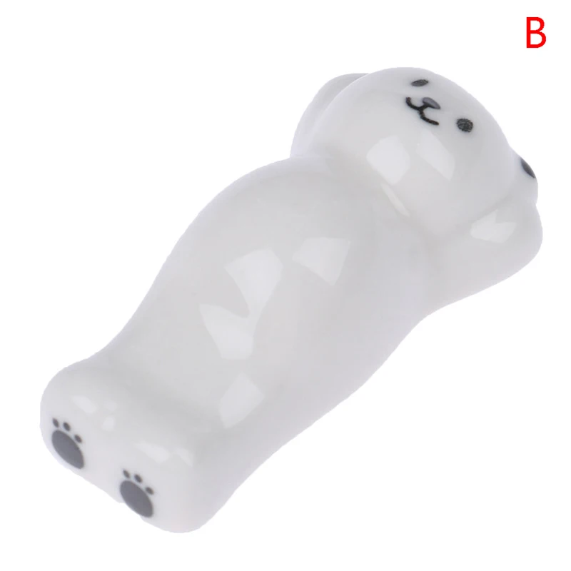1Pc Cute White Bear Ceramic Chopsticks Holder Rack Spoon Fork Rest for Kitchen
1Pc Cute White Bear Ceramic Chopsticks Holder Rack Spoon Fork Rest for Kitchen