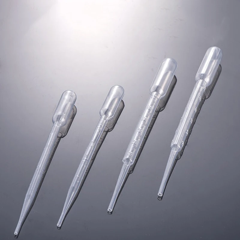 100pcs Pasteur Pipette Graduated Disposable With Scale 1ml 2 ml Dropper Airbrush Urine Straw
100pcs Pasteur Pipette Graduated Disposable With Scale 1ml 2 ml Dropper Airbrush Urine Straw