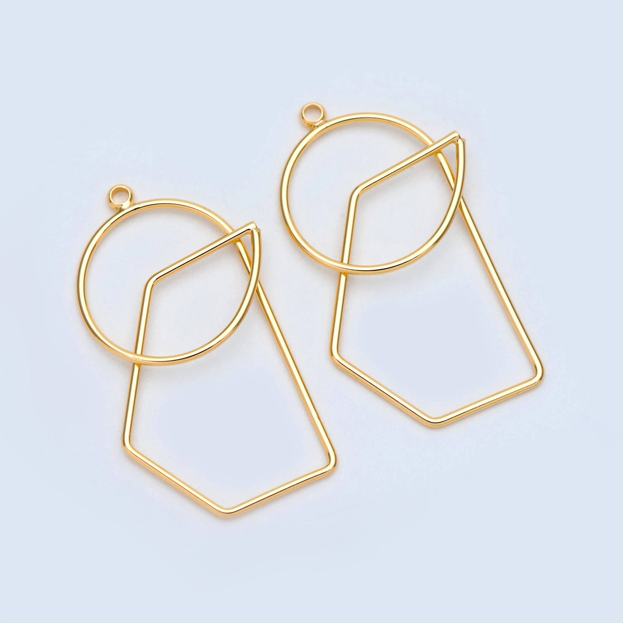 Подвески для сережек, 38x24 мм, 10 шт., позолоченные латунные геометрические Подвески (GB-915)
Подвески для сережек, 38x24 мм, 10 шт., позолоченные латунные геометрические Подвески (GB-915)