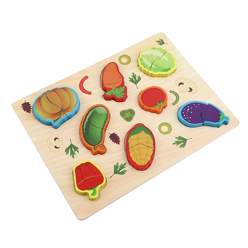 Wooden Animal Matching Game Three-dimensional Puzzle Toy Wood Inlaid Make-up Clutch Plate Shape Cognitive Toy 
Wooden Animal Matching Game Three-dimensional Puzzle Toy Wood Inlaid Make-up Clutch Plate Shape Cognitive Toy