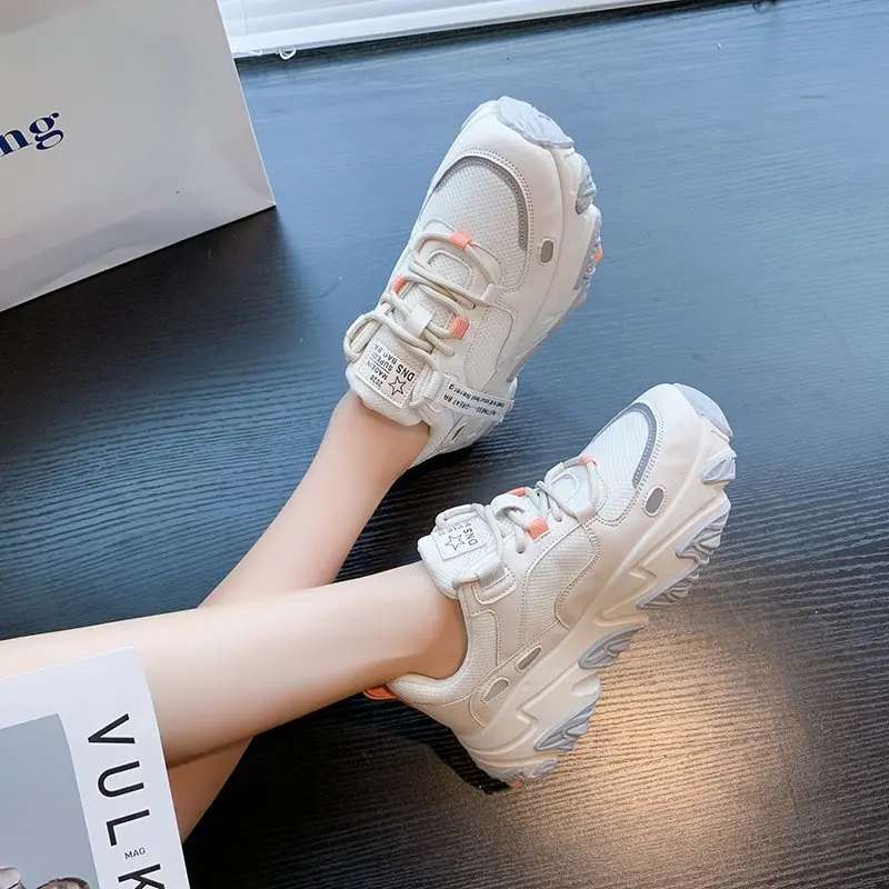 Autumn Wniter Chunky Sneakers Designer Shoes Casual Fashion Woman Breathable Mesh Shoes Footwear Trainers Woman Vulcanize Shoes
Autumn Wniter Chunky Sneakers Designer Shoes Casual Fashion Woman Breathable Mesh Shoes Footwear Trainers Woman Vulcanize Shoes
