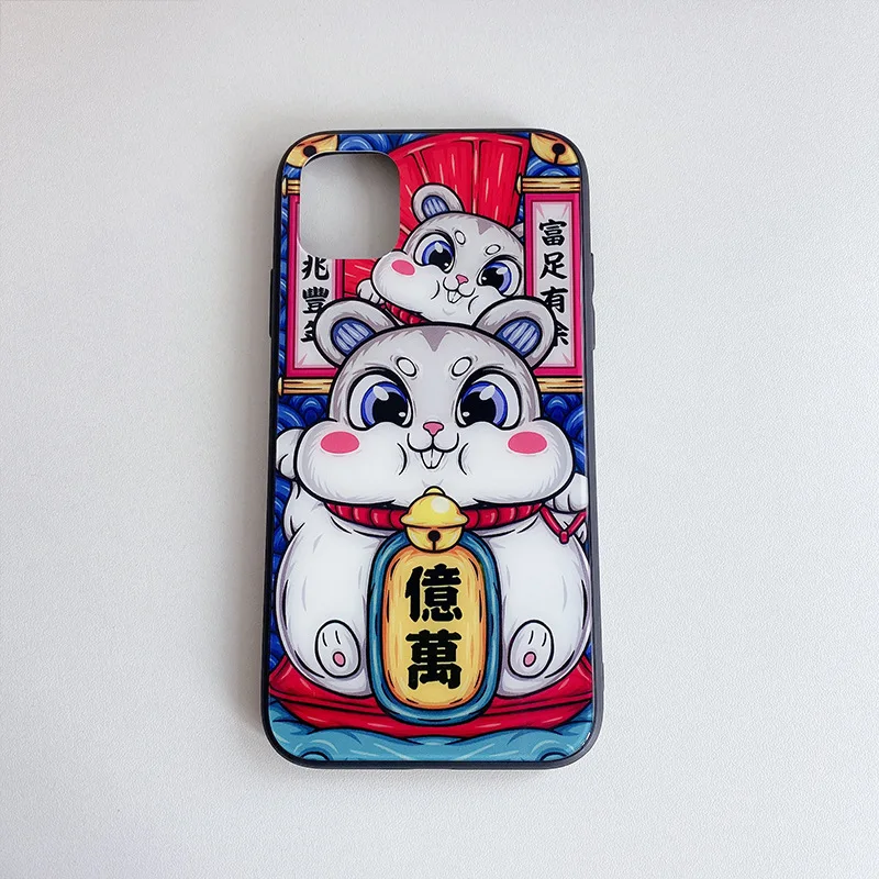 Cartoon Chinese style fortune blessing painting Phone Case For iPhone 11 Pro X XR XS Max 7 8 PLUS SE2020 Camera Protection Cover
Cartoon Chinese style fortune blessing painting Phone Case For iPhone 11 Pro X XR XS Max 7 8 PLUS SE2020 Camera Protection Cover