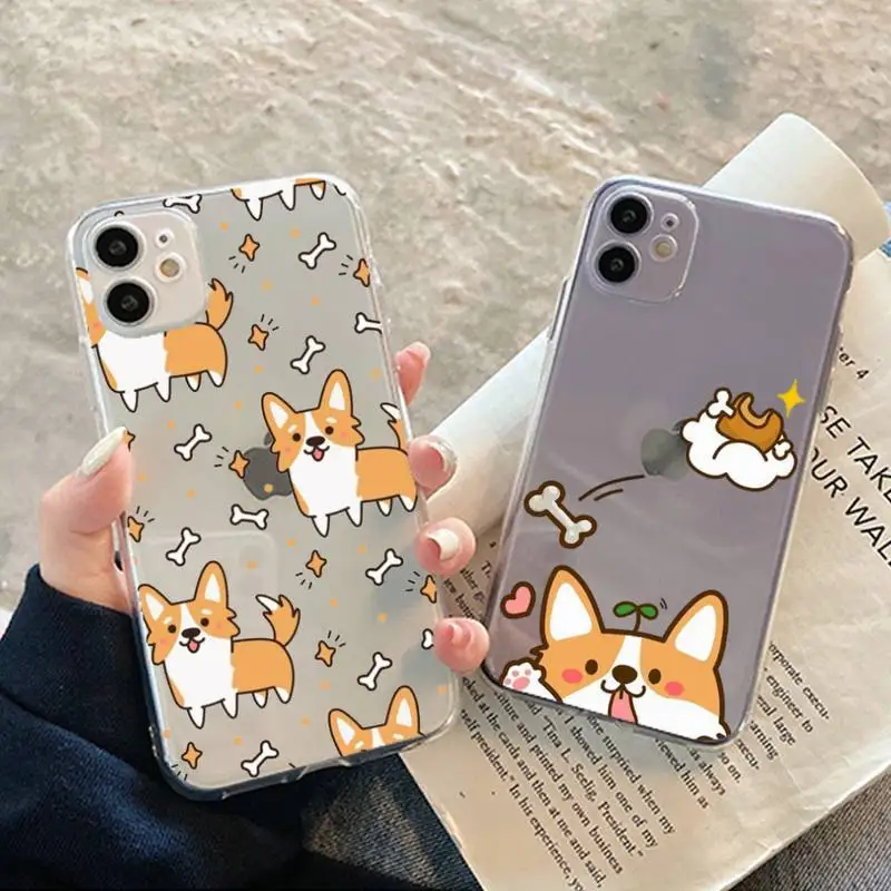 Cute Corgi Puppy Phone Case for iphone 13 11 12 13 mini pro XS MAX 8 7 6 6S Plus X 5S SE 2020 XR cover
Cute Corgi Puppy Phone Case for iphone 13 11 12 13 mini pro XS MAX 8 7 6 6S Plus X 5S SE 2020 XR cover