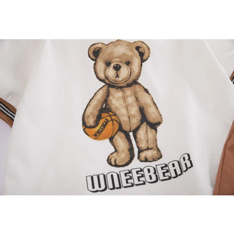 Summer Toddler Infant Clothing Sets Cartoon bear T Shirt Shorts Baby Girls Boy Clothes Suits Children Costume Kids Sportswear
Summer Toddler Infant Clothing Sets Cartoon bear T Shirt Shorts Baby Girls Boy Clothes Suits Children Costume Kids Sportswear
