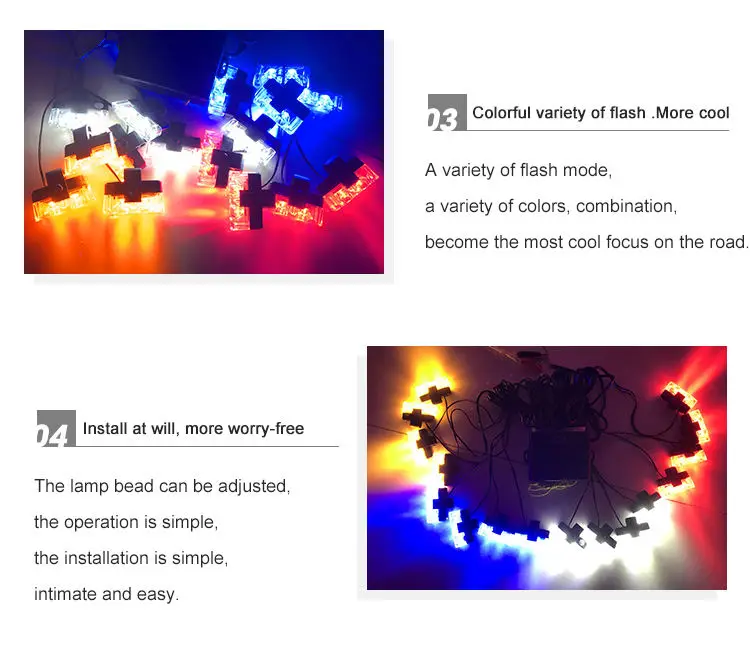 led lights car accessories New car led high-power super bright one with eight/16 ultra-thin grid flashing lights clearin
led lights car accessories New car led high-power super bright one with eight/16 ultra-thin grid flashing lights clearin