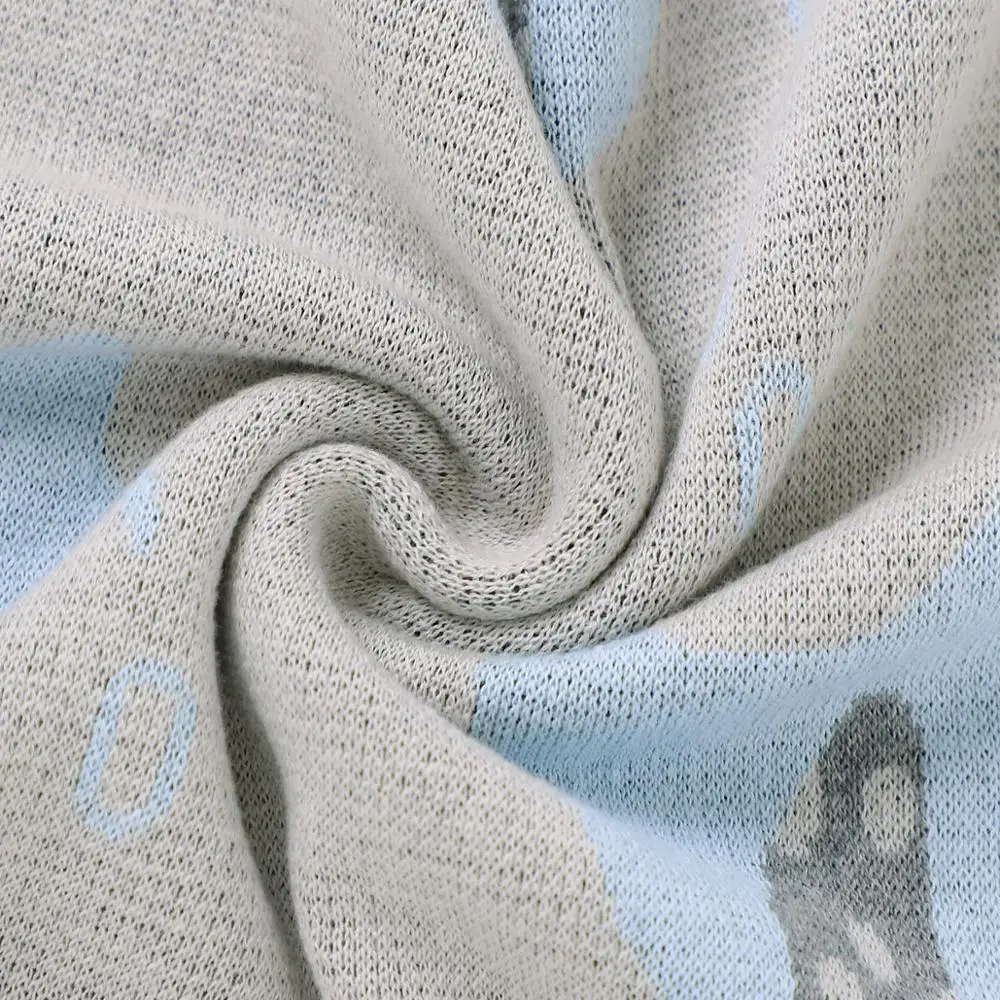 Baby Blanket For Newborn Cotton Knitted Stroller Bed Sleeping Covers Super Soft Toddler Boys Girls Bedding Quilt Cute Elephants
Baby Blanket For Newborn Cotton Knitted Stroller Bed Sleeping Covers Super Soft Toddler Boys Girls Bedding Quilt Cute Elephants