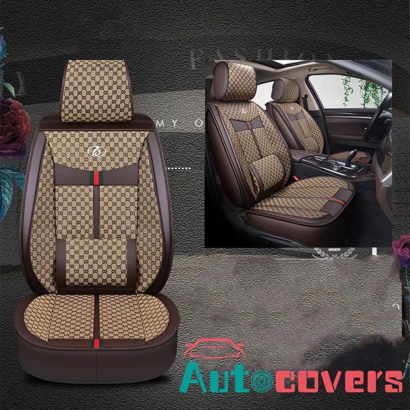 Autocovers Car Seat Covers For Sedan SUV Durable Leather Universal Car Seat Cushion Only For Two Front Seats Cover
Autocovers Car Seat Covers For Sedan SUV Durable Leather Universal Car Seat Cushion Only For Two Front Seats Cover