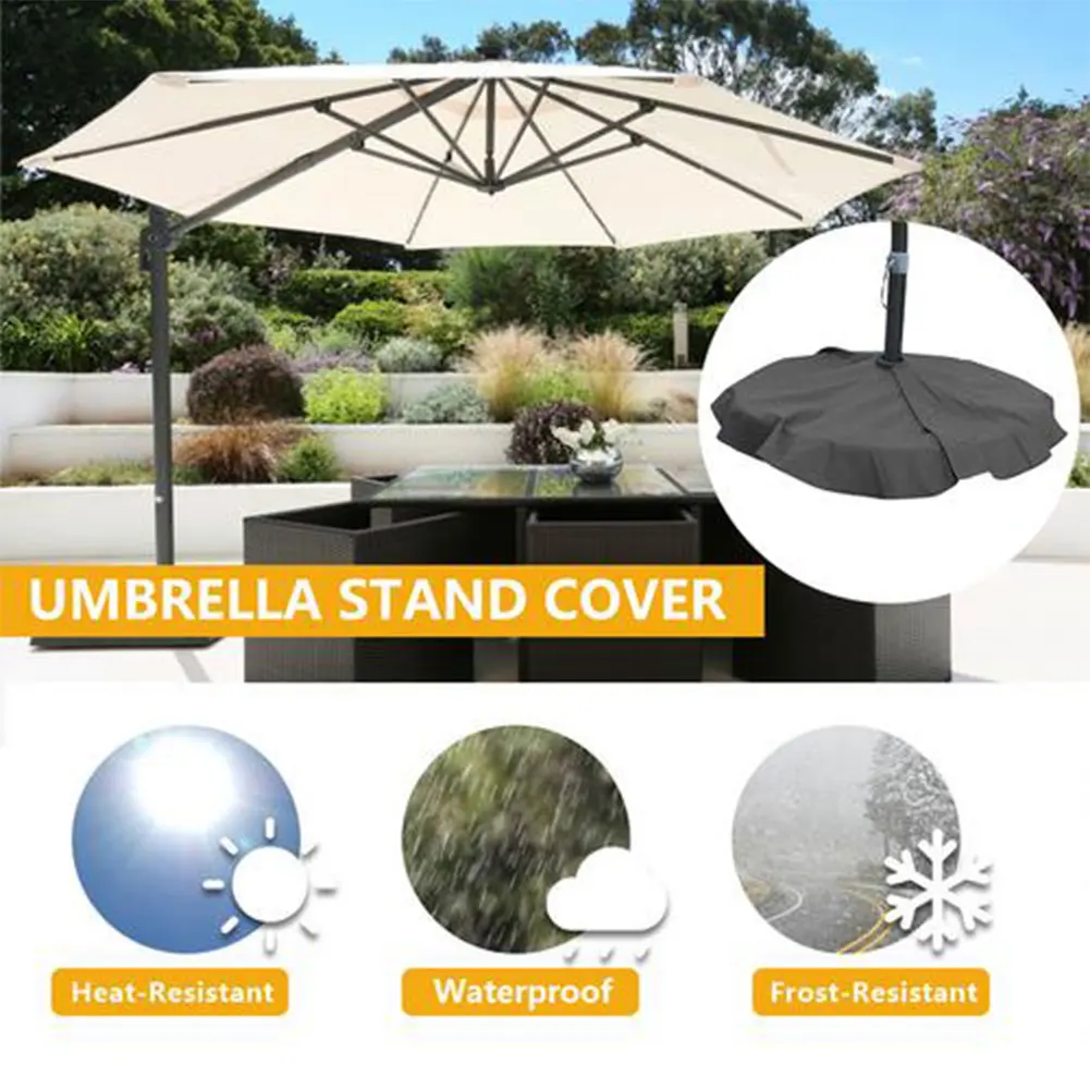 Outdoor Patio Umbrella Stand Base Weatherproof Cover Sun Umbrella Base Rain Cover Garden Outdoor Umbrella Stand Dust Cover
Outdoor Patio Umbrella Stand Base Weatherproof Cover Sun Umbrella Base Rain Cover Garden Outdoor Umbrella Stand Dust Cover