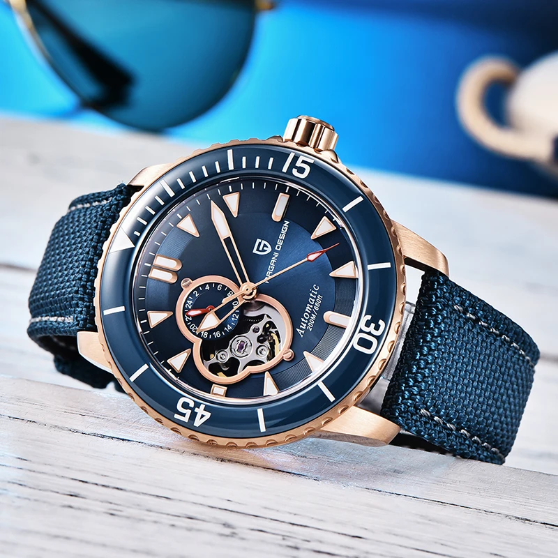 PAGANI DESIGN Luxury Brand Mens Watch Japan NH39 Mechanical Watch Men 200M Waterproof Sapphire Stainless Steel Automatic Watches
PAGANI DESIGN Luxury Brand Mens Watch Japan NH39 Mechanical Watch Men 200M Waterproof Sapphire Stainless Steel Automatic Watches