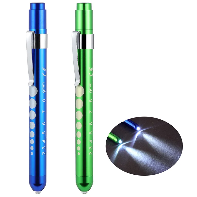 Aluminum alloy pen light LED pupil light oral pen light for doctors and nursesAvailable in multiple colors
Aluminum alloy pen light LED pupil light oral pen light for doctors and nursesAvailable in multiple colors