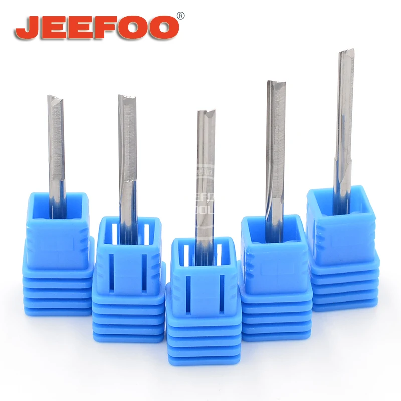 Two Straight Flute End Mills /Wood Milling Cutter Tools /Straight Cutting CNC Router Bits
Two Straight Flute End Mills /Wood Milling Cutter Tools /Straight Cutting CNC Router Bits