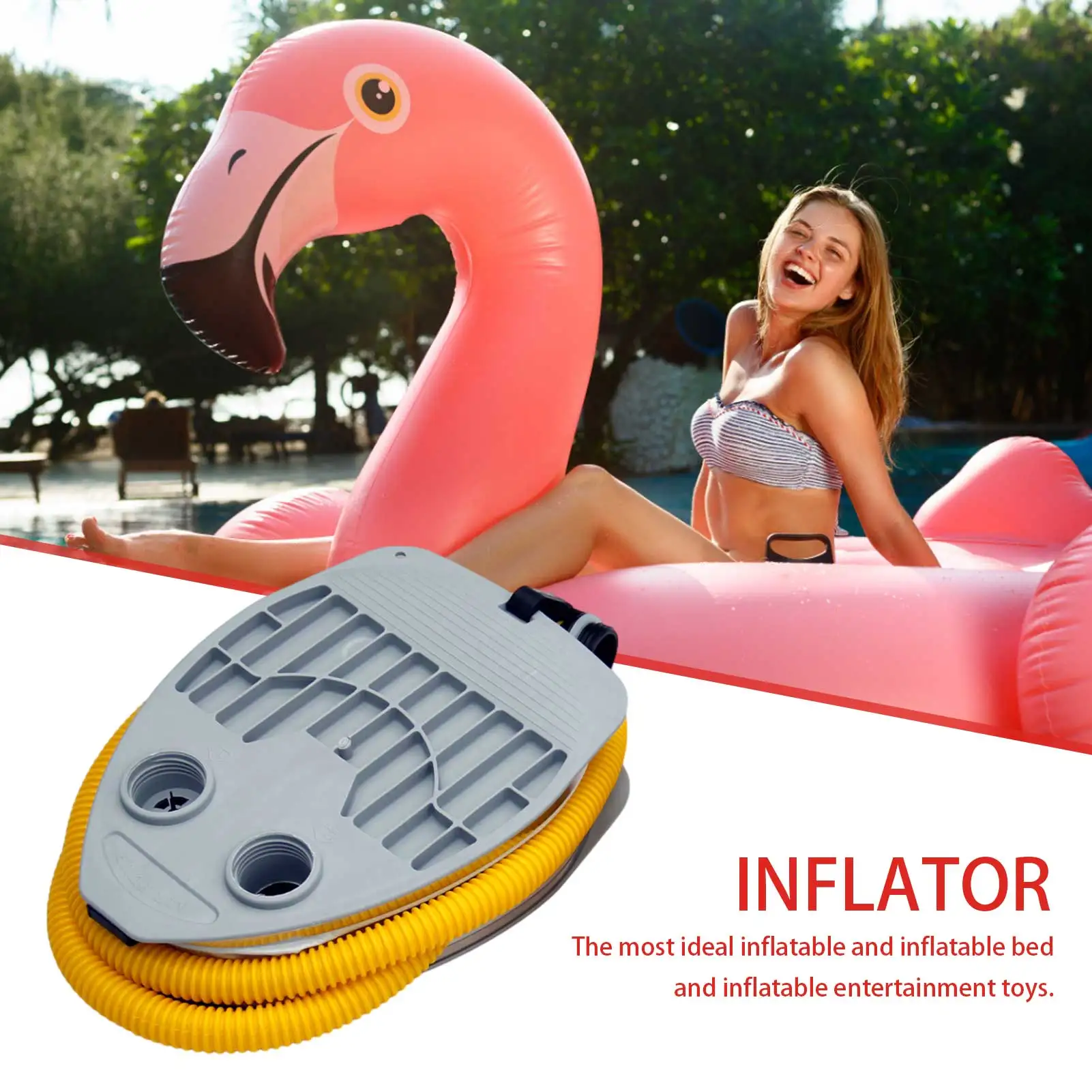 5L Foot Pump Boat Air Pump Dual-purpose Portable Foot Inflator For Inflatable Boat Inflating And Exhausting Dual Purpose
5L Foot Pump Boat Air Pump Dual-purpose Portable Foot Inflator For Inflatable Boat Inflating And Exhausting Dual Purpose