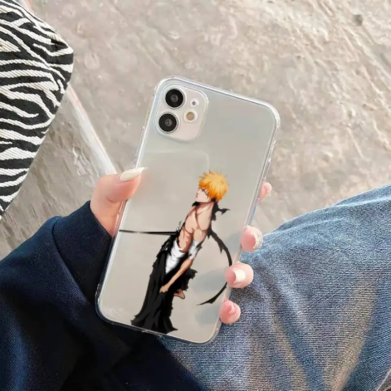 Anime Bleach Phone Case Transparent soft For iphone 5 5s 5c se 6 6s 7 8 11 12 plus mini x xs xr pro max
Anime Bleach Phone Case Transparent soft For iphone 5 5s 5c se 6 6s 7 8 11 12 plus mini x xs xr pro max