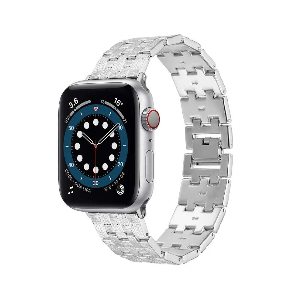 Siderite Stainless Steel Strap for Apple Watch Band 6 40mm 44mm Men Metal Bracelet Iwatch Series 5 4 SE 3 38mm 42mm Wrist Straps
Siderite Stainless Steel Strap for Apple Watch Band 6 40mm 44mm Men Metal Bracelet Iwatch Series 5 4 SE 3 38mm 42mm Wrist Straps