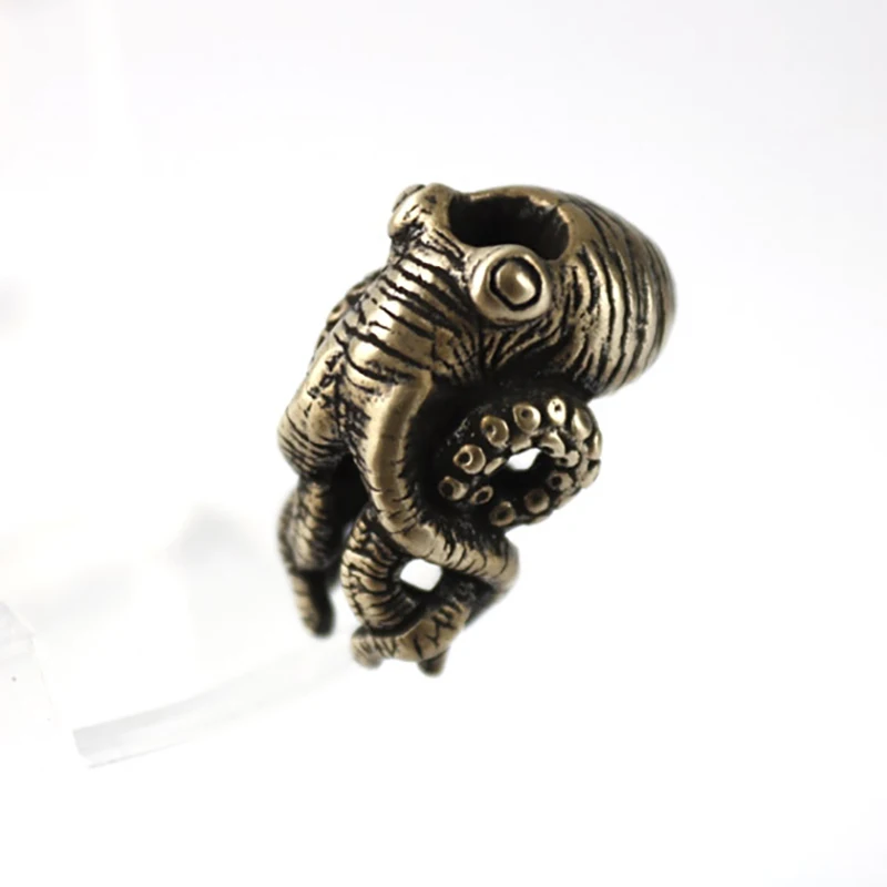 EDC Knife Beads Brass Octopus Cthulhu Lanyard Bead Paracord Knife Outdoor Tool Pendant
EDC Knife Beads Brass Octopus Cthulhu Lanyard Bead Paracord Knife Outdoor Tool Pendant