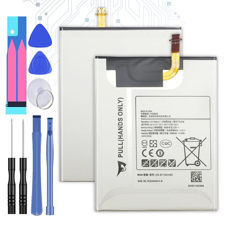 EB-BT280ABE сменная батарея для Samsung Galaxy Tab A 7,0 SM T280 T285 SM-T280 4000mAh номер отслеживания
EB-BT280ABE сменная батарея для Samsung Galaxy Tab A 7,0 SM T280 T285 SM-T280 4000mAh номер отслеживания