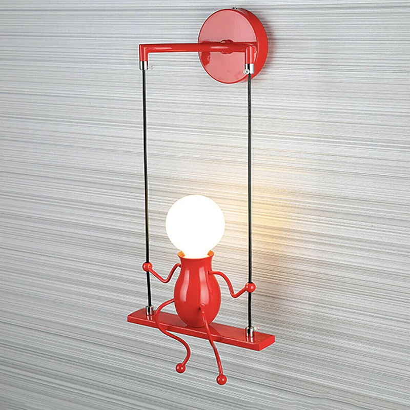 Creatives Little Man Swing Pendant Light Modern Minimalist Hanging Lamp For Bedroom Living Room Cafe SASI
Creatives Little Man Swing Pendant Light Modern Minimalist Hanging Lamp For Bedroom Living Room Cafe SASI