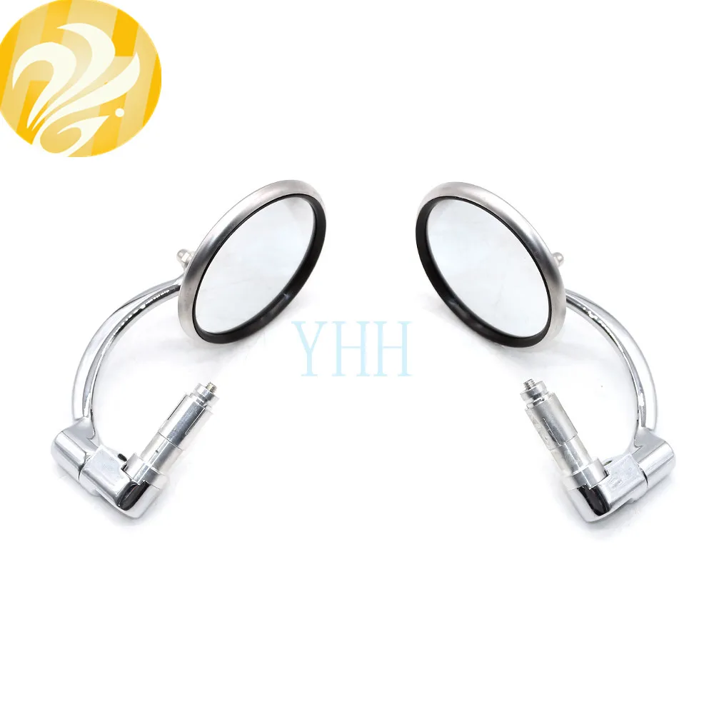 Motorcycle Bar End Mirror Rearview Mirror 304 Stainless Steel For CAFE RACER Side Mirrors Chrome
Motorcycle Bar End Mirror Rearview Mirror 304 Stainless Steel For CAFE RACER Side Mirrors Chrome