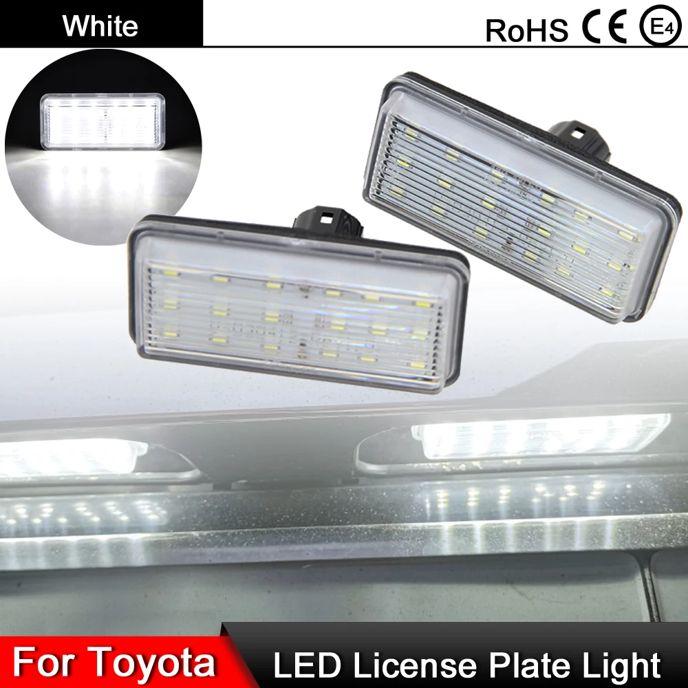 For Toyota Land Cruiser Prado J120 J100 J200 Reiz Mark X For Lexus LX470 GX470 LX570 LED License Plate Light Number Plate Lamp
For Toyota Land Cruiser Prado J120 J100 J200 Reiz Mark X For Lexus LX470 GX470 LX570 LED License Plate Light Number Plate Lamp