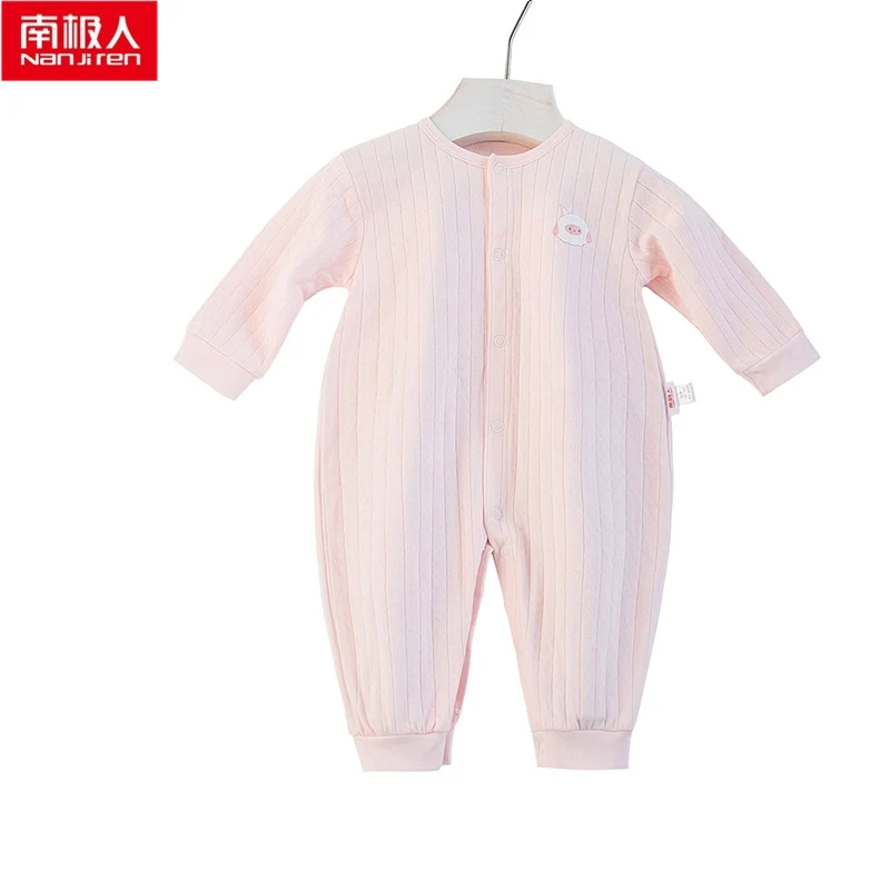 Nanjiren жаккардовый детский комбинезон пижамный комплект Одежда для новорожденных