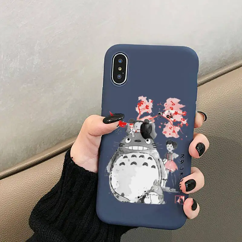 Kawaii Comic Totoro Phone Cases For Iphone 6 6s 7 8 Plus XR X XS XSmax 11 12 Pro Mini Max Candy Blue Silicone Cover
Kawaii Comic Totoro Phone Cases For Iphone 6 6s 7 8 Plus XR X XS XSmax 11 12 Pro Mini Max Candy Blue Silicone Cover
