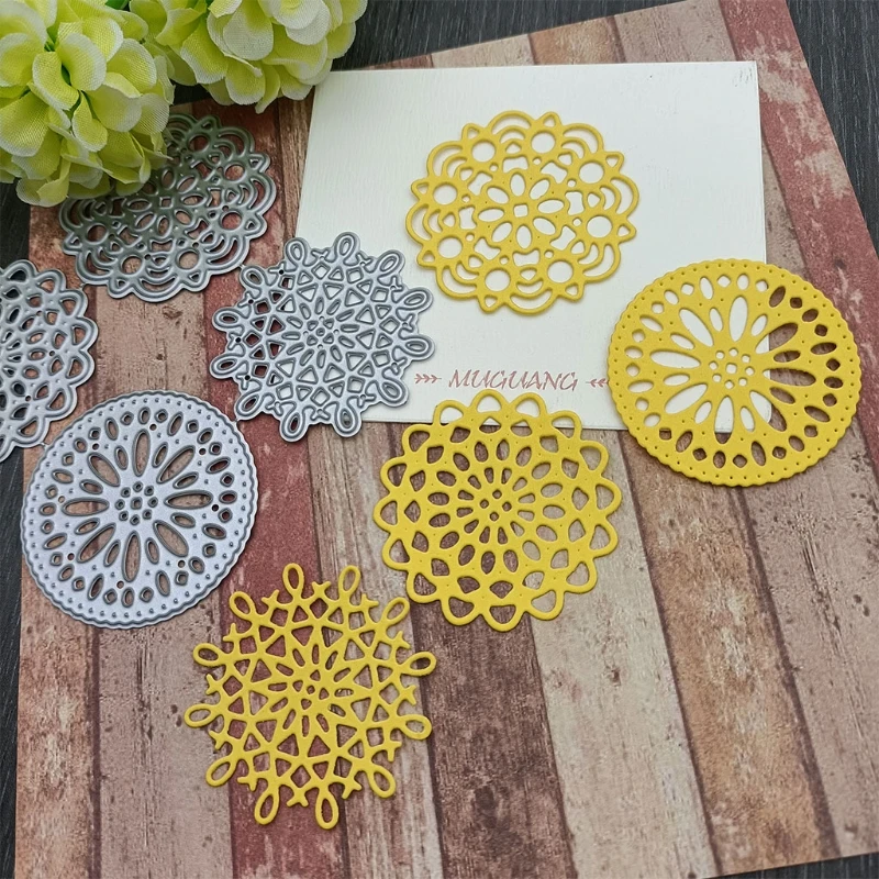 Circle Lace Metal Cutting Dies Stencil DIY Scrapbooking Album Paper Card Template Mold Embossing Decoration 
Circle Lace Metal Cutting Dies Stencil DIY Scrapbooking Album Paper Card Template Mold Embossing Decoration