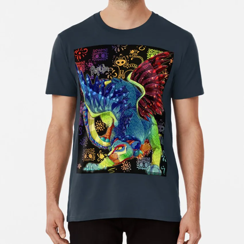 Футболка Pepita The Alebrije, Pepita Alebrije, пантера, Орел, Pixar, кошачья кошка
Футболка Pepita The Alebrije, Pepita Alebrije, пантера, Орел, Pixar, кошачья кошка