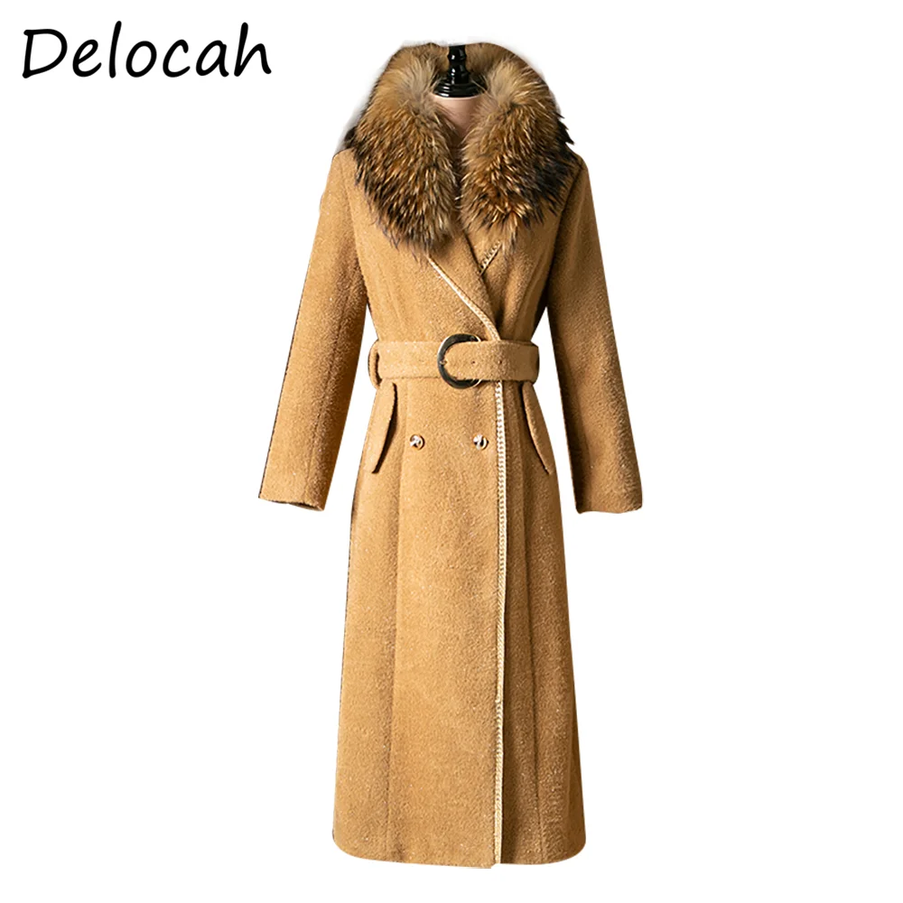 Delocah Women Autumn Fashion DesignerWarm Coat Sashes Long Sleeve Double Breasted Pockets Elegant Bodycon Ladies Coat Outerwear
Delocah Women Autumn Fashion DesignerWarm Coat Sashes Long Sleeve Double Breasted Pockets Elegant Bodycon Ladies Coat Outerwear
