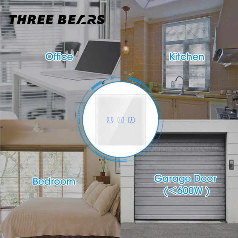 Tuya Wi-Fi Module Curtain Switch Is Suitable For Electric Curtain Roller Blinds, Supports Alexa And Google Smart Home 
Tuya Wi-Fi Module Curtain Switch Is Suitable For Electric Curtain Roller Blinds, Supports Alexa And Google Smart Home
