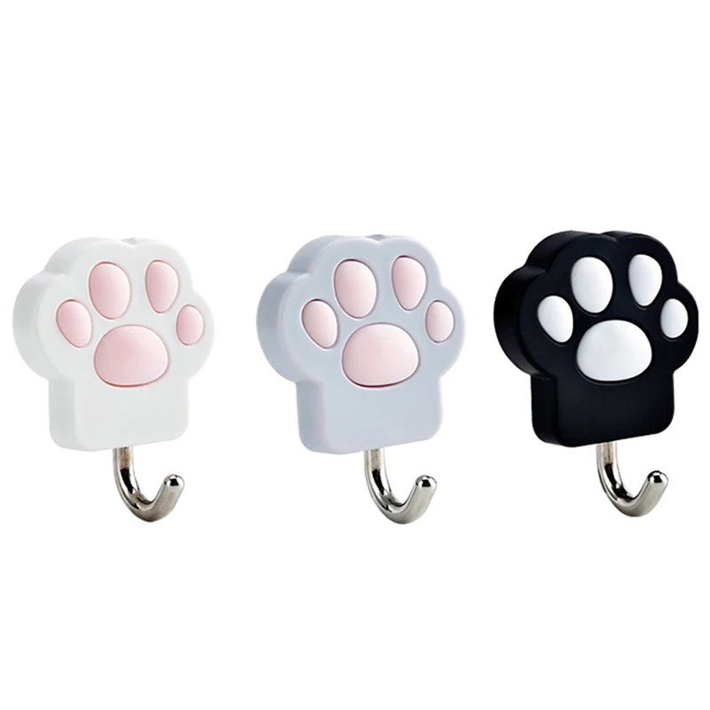 1Pc Cute Cat Paw Hooks Free Punching Door Without Trace Nail Small Hook Clothes Hook Mounted Wall Hook Wall Hooks Decorative
1Pc Cute Cat Paw Hooks Free Punching Door Without Trace Nail Small Hook Clothes Hook Mounted Wall Hook Wall Hooks Decorative