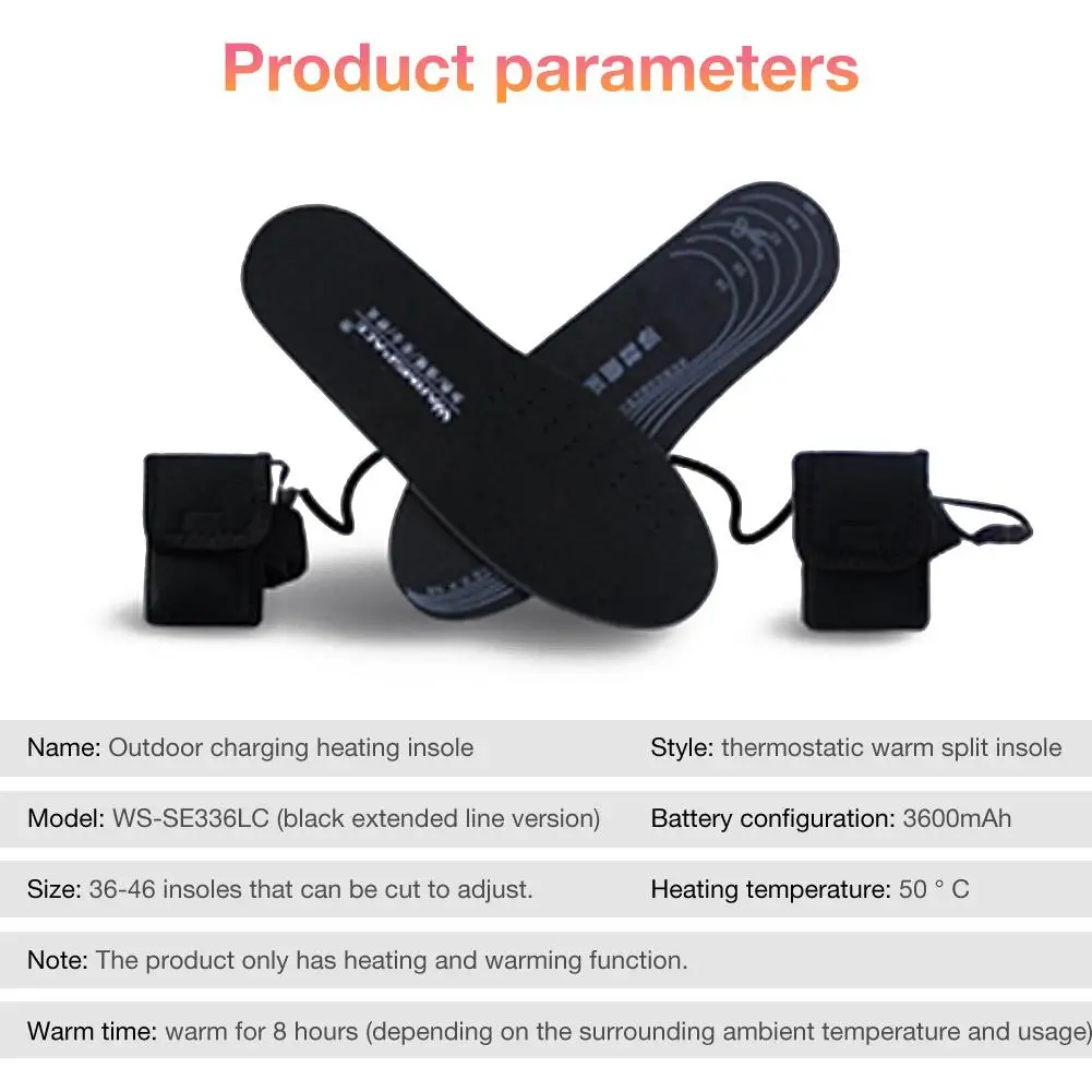 3.7V Heating Insole Fashion Edition Scissor Electric Insole 12-Hour Super Heat with Extension Cable for Men Women High Heels Fla
3.7V Heating Insole Fashion Edition Scissor Electric Insole 12-Hour Super Heat with Extension Cable for Men Women High Heels Fla