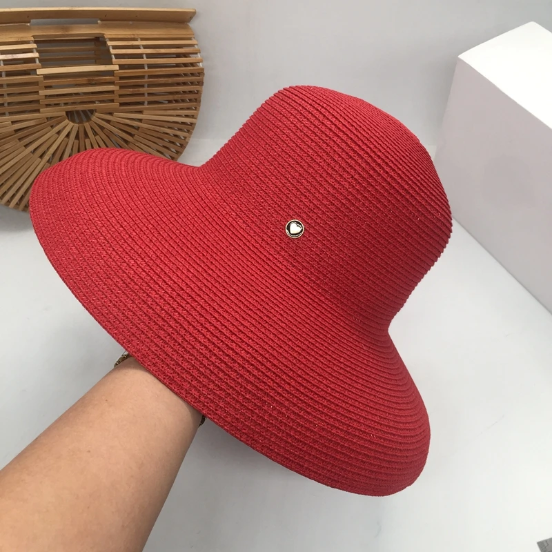 bucket hats Red and white retro elegant straw sunhat sunscreen summer vacation seaside beach wide brim hat fishermen female
bucket hats Red and white retro elegant straw sunhat sunscreen summer vacation seaside beach wide brim hat fishermen female