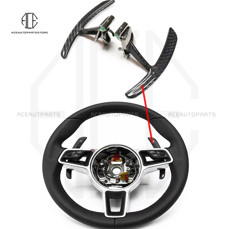 Carbon FIber Steering Wheel Paddle Shifter Replace For Porsche 991 911 718 Panamera Macan Cayenne Steering Wheel Accessories
Carbon FIber Steering Wheel Paddle Shifter Replace For Porsche 991 911 718 Panamera Macan Cayenne Steering Wheel Accessories