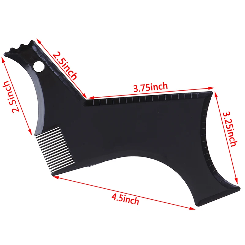 Men Beard Template Comb Styling Stencil Hair Beard Comb For Men Lightweight And Flexible Fits All-In-One Beard Shaping Tool
Men Beard Template Comb Styling Stencil Hair Beard Comb For Men Lightweight And Flexible Fits All-In-One Beard Shaping Tool