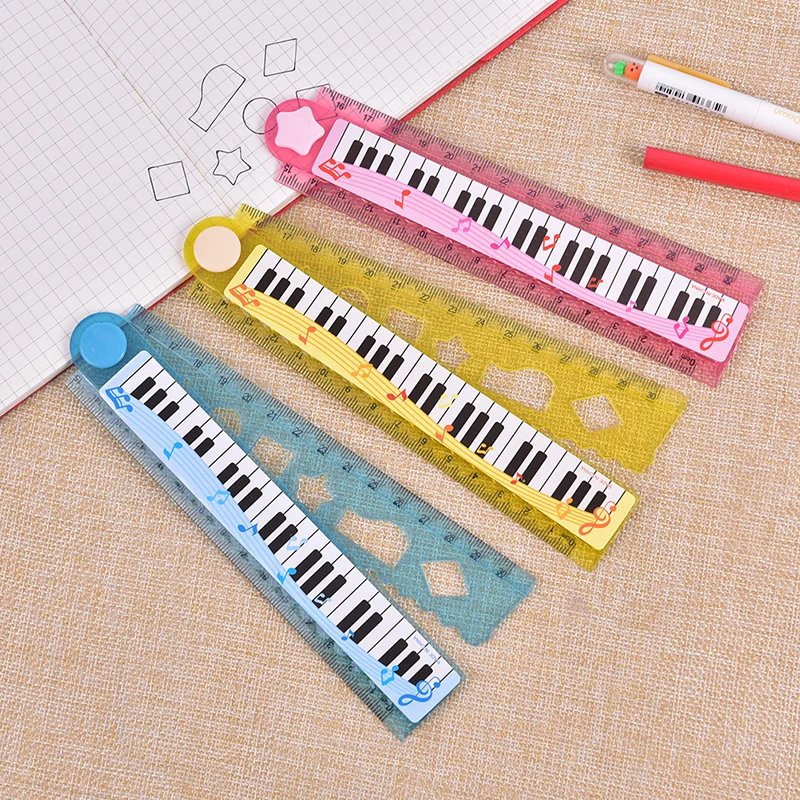 1pc plastic Office Supplies Music Ruler Rulers Primary School Students Child Painting Measuring Scale Creative Ruler
1pc plastic Office Supplies Music Ruler Rulers Primary School Students Child Painting Measuring Scale Creative Ruler
