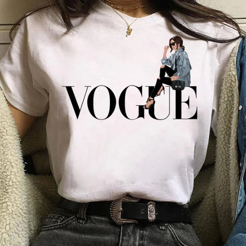 Summer T Shirt For Women Street Casual Harajuku Y2k Aesthetic Oversized Top Graphic Print Loose White Tee Tops New Year 2022
Summer T Shirt For Women Street Casual Harajuku Y2k Aesthetic Oversized Top Graphic Print Loose White Tee Tops New Year 2022